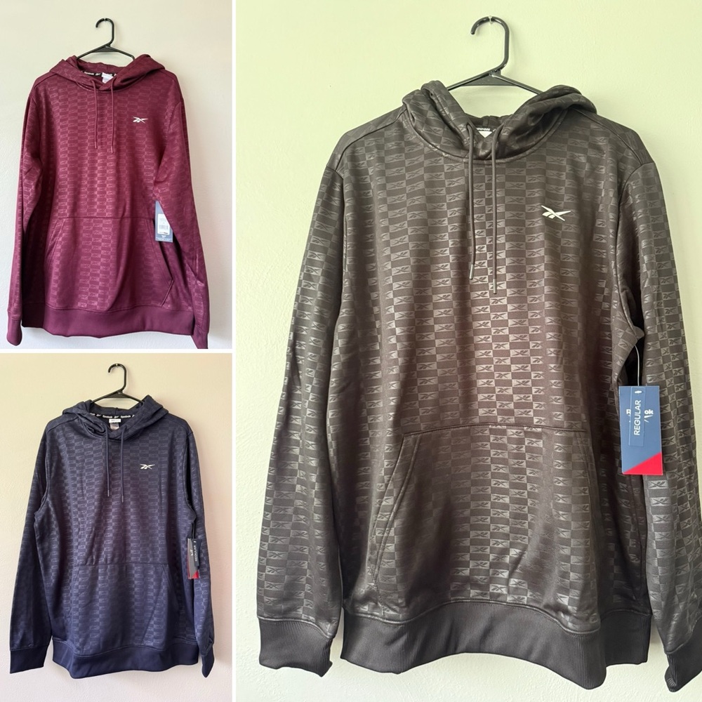 Reebok Men's Hoodies - 3 Color options